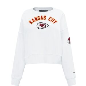 Kansas City Chiefs White Sweatshirt